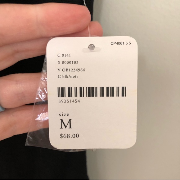 Free People Bodysuit Black Sweetheart Neckline New Medium - Picture 3 of 8